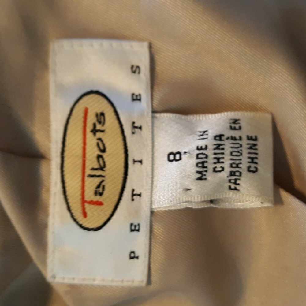 Talbots Blazer Size 8 Petite - Picture 6 of 8